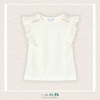 Mayoral Girls White Sleeveless Shirt, CoCo & KaBri Children's Boutique