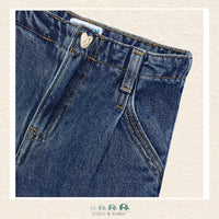 Mayoral: Girls Wide Leg Dark Denim Pants, CoCo & KaBri Children's Boutique