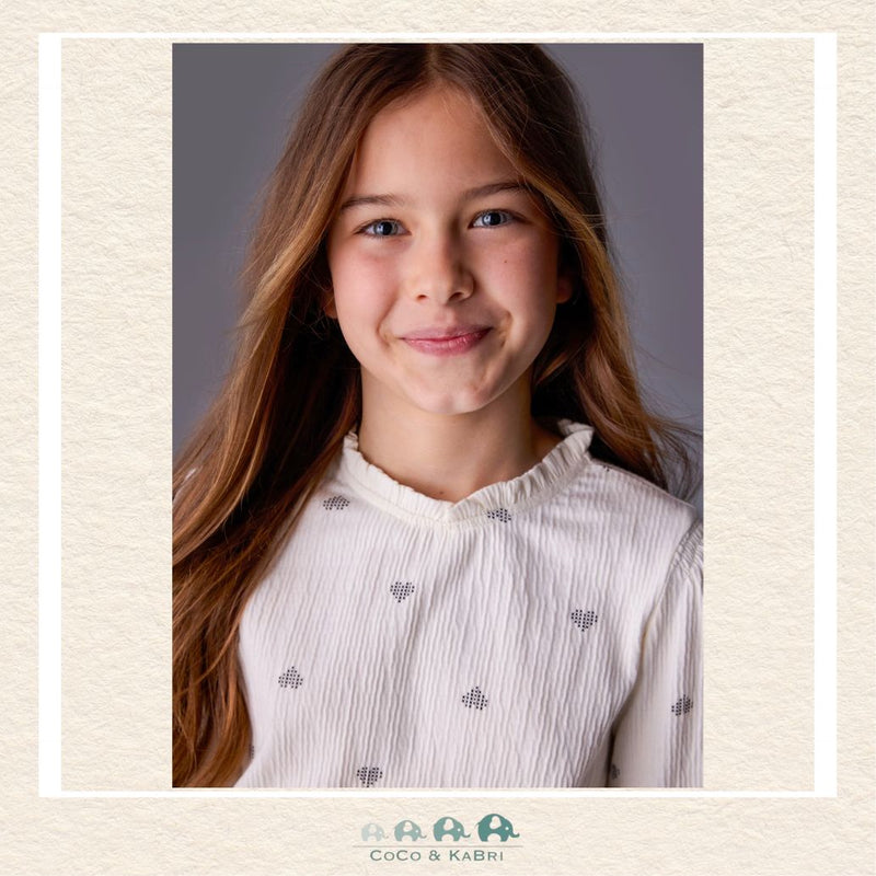 Mayoral: Heart Blouse, CoCo & KaBri Children's Boutique