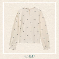 Mayoral: Heart Blouse, CoCo & KaBri Children's Boutique