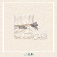 Mayoral Infant Knit Booties, CoCo & KaBri Children's Boutique, Brooks Alberta Canada