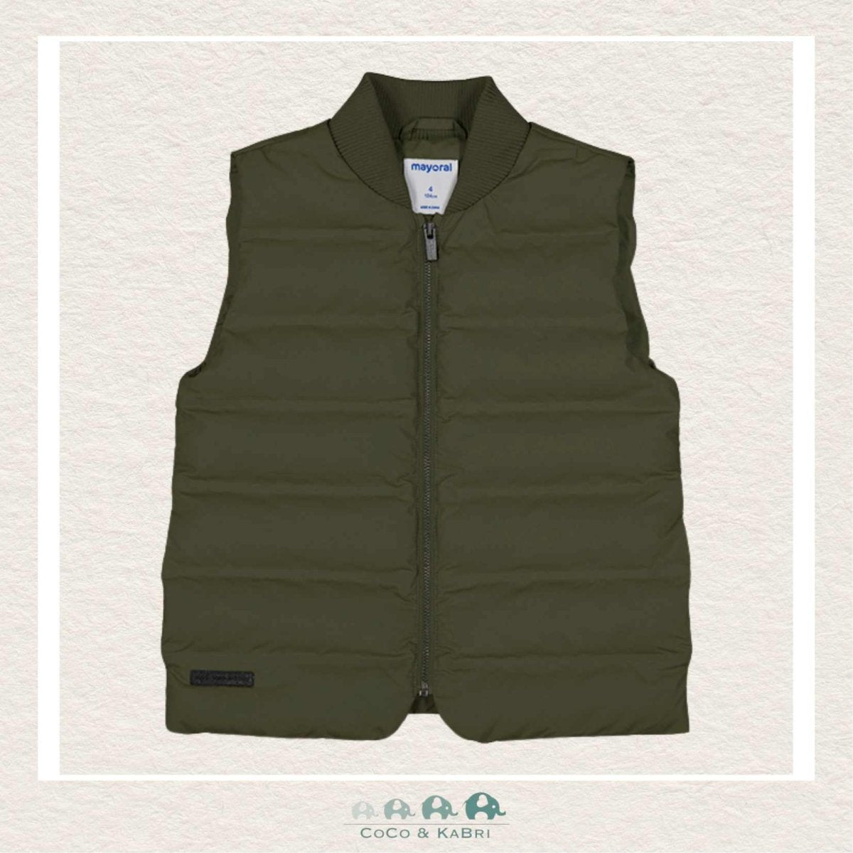 Mayoral Light Vest - Moss, CoCo & KaBri Children's Boutique