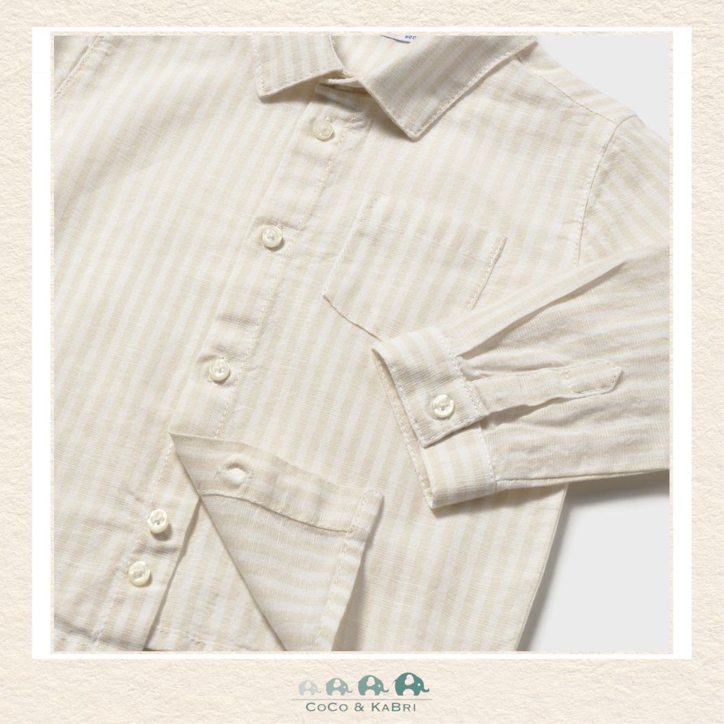 Mayoral: Linen Button Up Shirt, CoCo & KaBri Children's Boutique