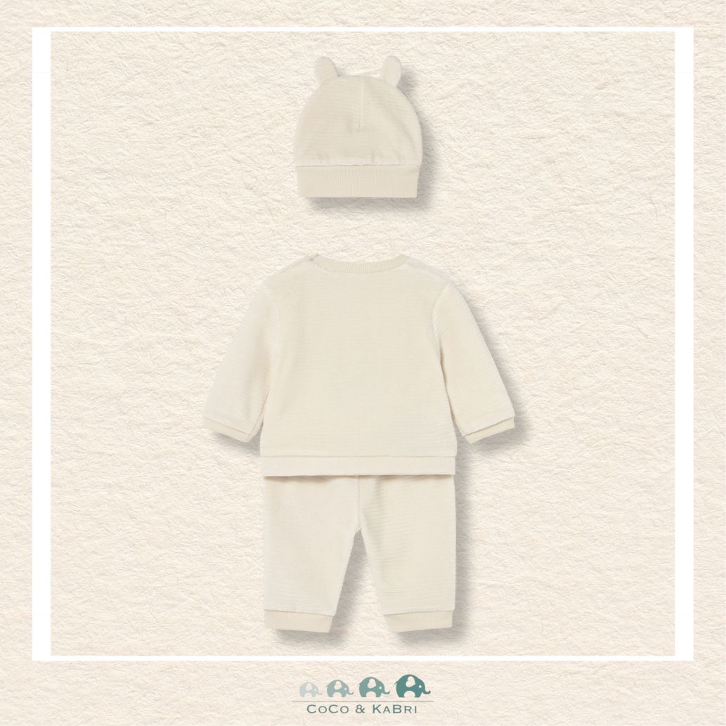 Mayoral Newborn 3‑Piece Set – Sweatshirt, Pants & Hat, CoCo & KaBri Children's Boutique
