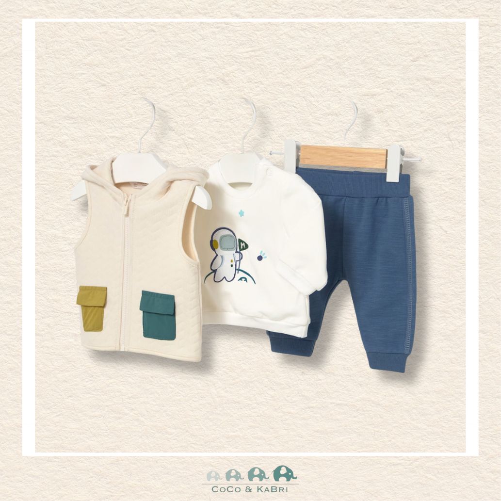 Mayoral Newborn Baby Boy 3 Piece Outfit, CoCo & KaBri Children's Boutique