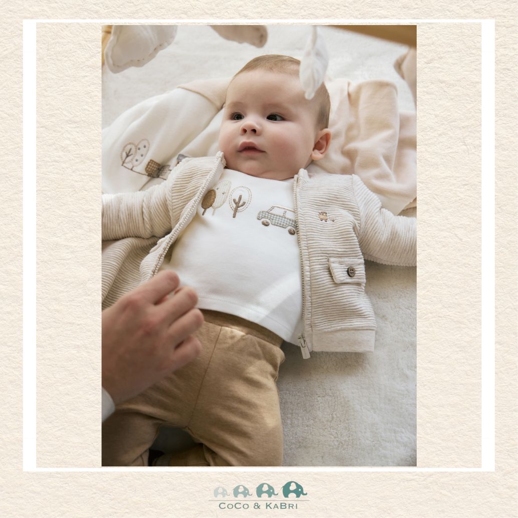 Mayoral Newborn Baby Boy 3 - Piece Tracksuit – Hoodie, T-Shirt & Joggers, CoCo & KaBri Children's Boutique