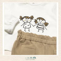 Mayoral Newborn Girl 3 - Piece Set – Heart Hoodie, T-Shirt & Pants, CoCo & KaBri Children's Boutique