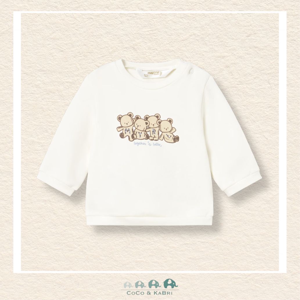 Mayoral Newborn Girl 3 - Piece Set – Hoodie, Vest & Pants - Blue, CoCo & KaBri Children's Boutique