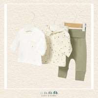 Mayoral Newborn Girl 3 - Piece Tracksuit – Hoodie, T-Shirt & Joggers, CoCo & KaBri Children's Boutique