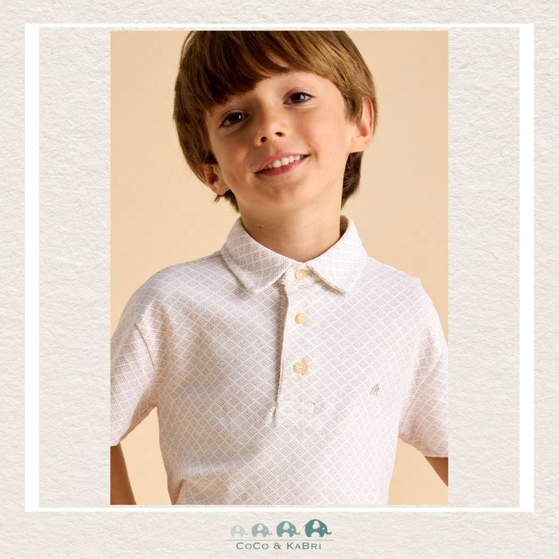 Mayoral Patterned Polo Shirt, CoCo & KaBri Children's Boutique