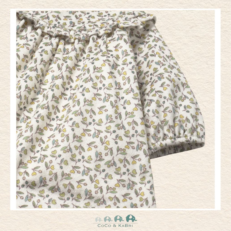 Mayoral: Printed Velvet Green Dress, CoCo & KaBri Children's Boutique