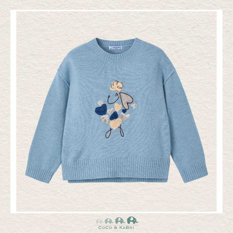 Mayoral Sky Blue Sweater, CoCo & KaBri Children's Boutique