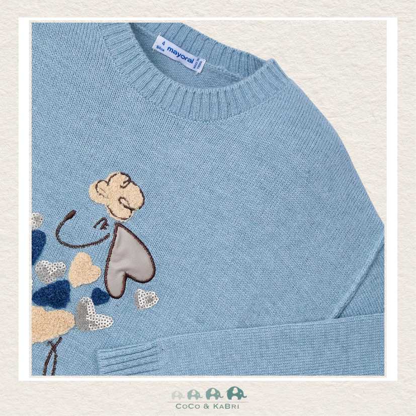 Mayoral Sky Blue Sweater, CoCo & KaBri Children's Boutique