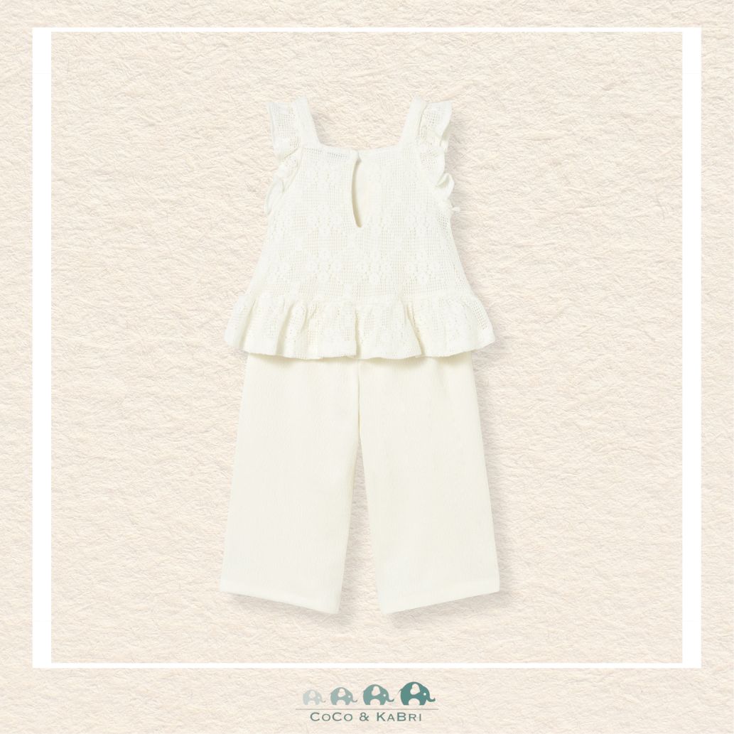 Back view of Mayoral boys set showing the high-quality tailoring and durable performance fabric blend | Canada