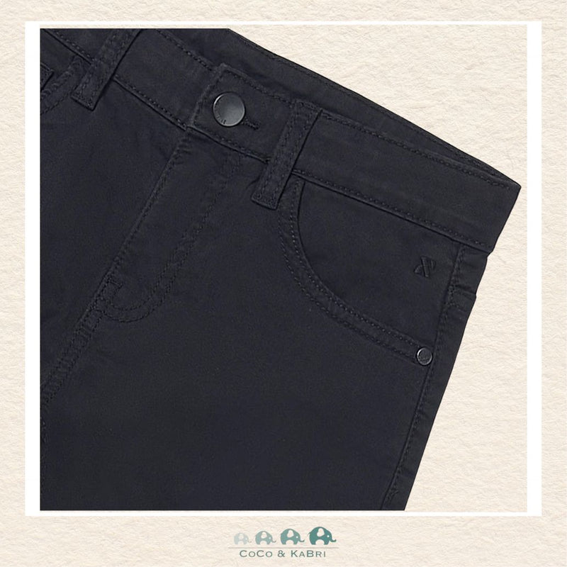 Mayoral: Youth Boys 5 Pocket Slim Fit Basic Pant - Black, CoCo & KaBri Children's Boutique