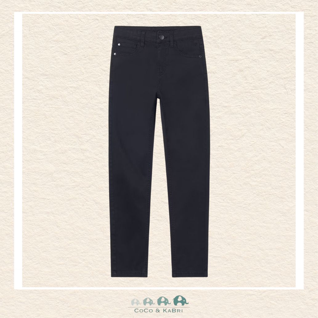 Mayoral: Youth Boys 5 Pocket Slim Fit Basic Pant - Black, CoCo & KaBri Children's Boutique