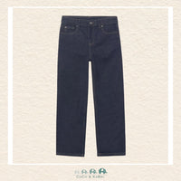 Mayoral: Youth Boys Wide Fit Denim Pants - Dark Indigo, CoCo & KaBri Children's Boutique