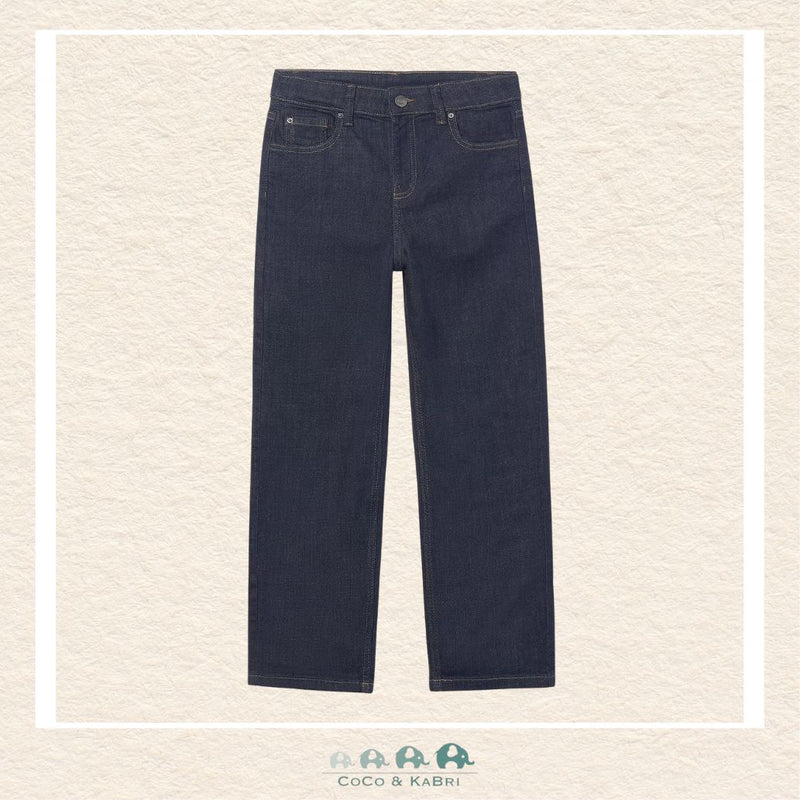 Mayoral: Youth Boys Wide Fit Denim Pants - Dark Indigo, CoCo & KaBri Children's Boutique