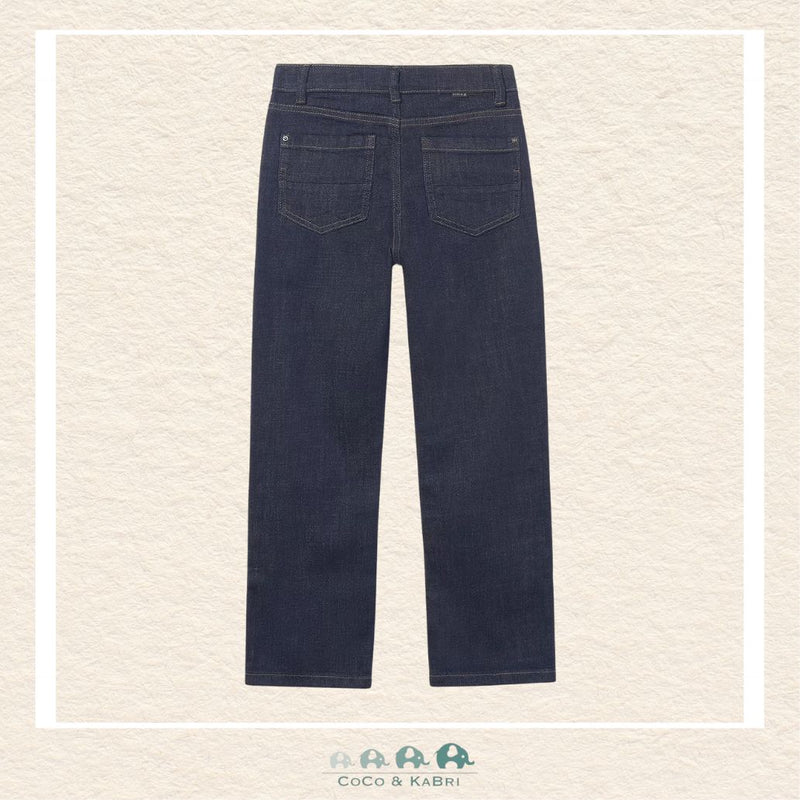 Mayoral: Youth Boys Wide Fit Denim Pants - Dark Indigo, CoCo & KaBri Children's Boutique