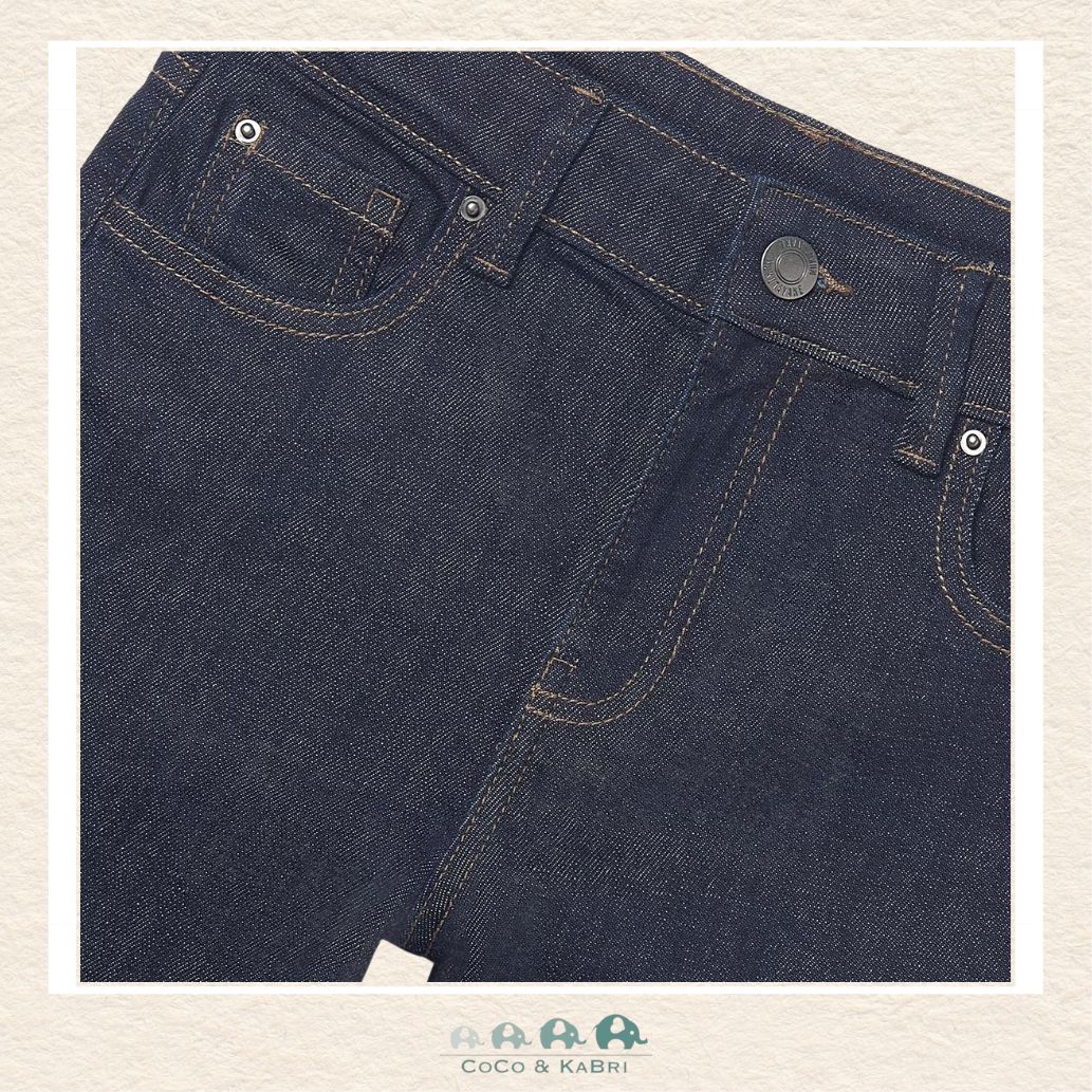 Mayoral: Youth Boys Wide Fit Denim Pants - Dark Indigo, CoCo & KaBri Children's Boutique