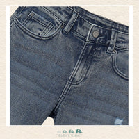 Mayoral Youth Boys Wide Fit Denim Pants - Dirty Blue, CoCo & KaBri Children's Boutique
