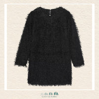 Mayoral: Youth Girl Fringed Dress - Black, CoCo & KaBri Children's Boutique, Brooks Alberta Canada