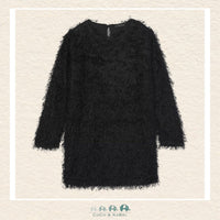 Mayoral: Youth Girl Fringed Dress - Black, CoCo & KaBri Children's Boutique, Brooks Alberta Canada