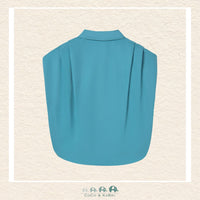 Back view of Mayoral Youth Girls Jade Sleeveless Blouse showing the polished, tailored fit | Canada