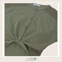 Mayoral Youth Girls Knotted Shirt & Shorts, CoCo & KaBri Children's Boutique