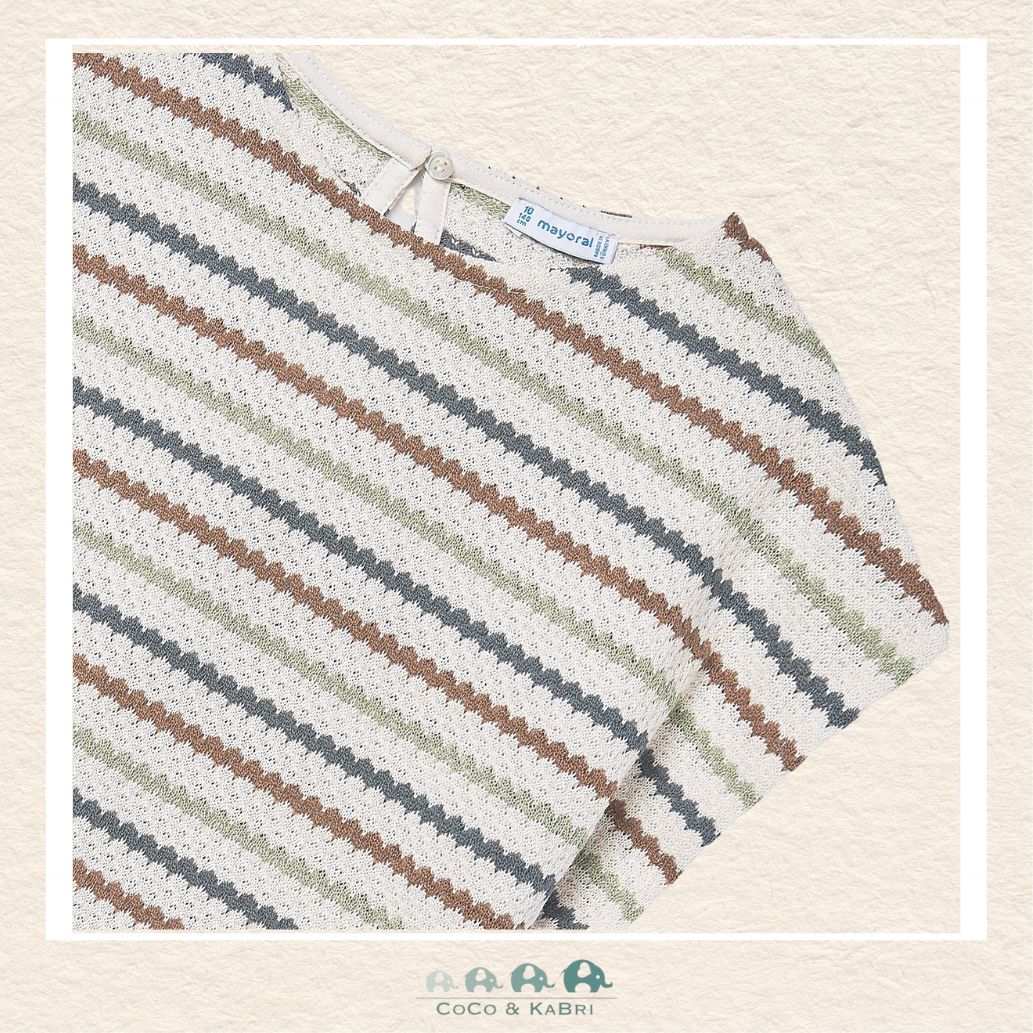 Mayoral: Youth Girls' Striped Shirt, CoCo & KaBri Children's Boutique