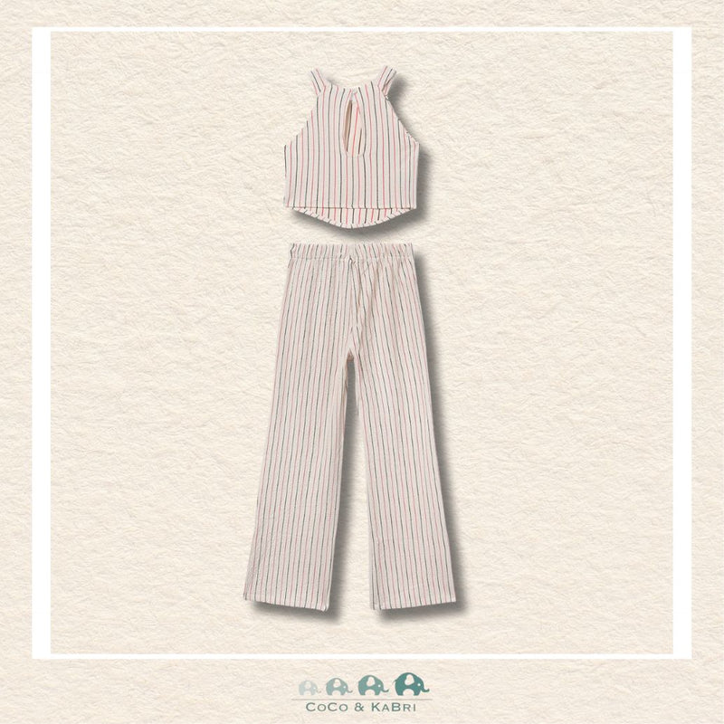 Back view of Mayoral youth girls coral set showing high-quality tailoring and relaxed style | Canada