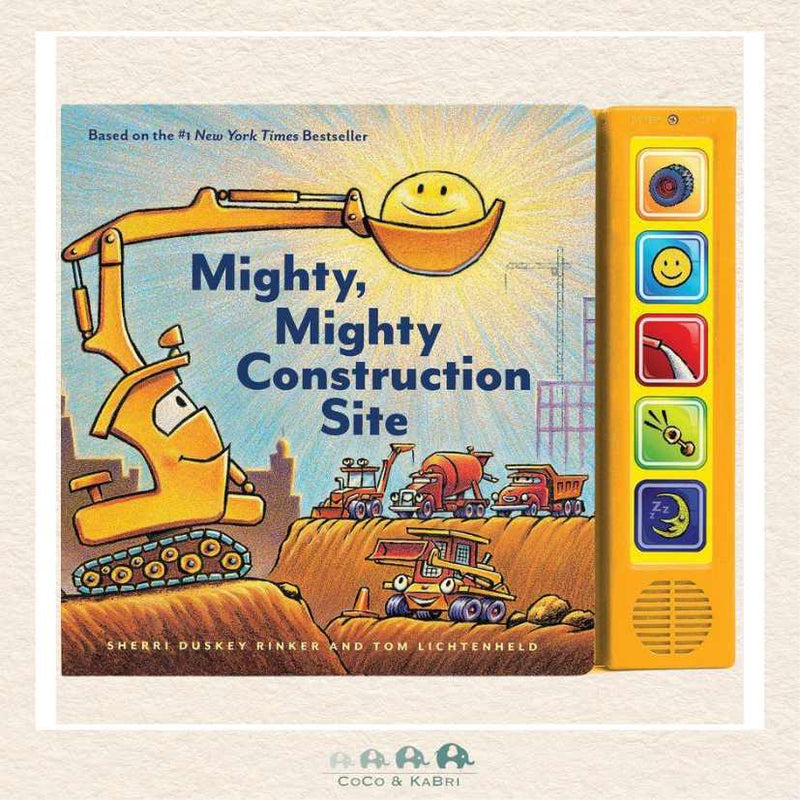 Mighty, Mighty Construction Site Sound Book , CoCo & KaBri Children's Boutique