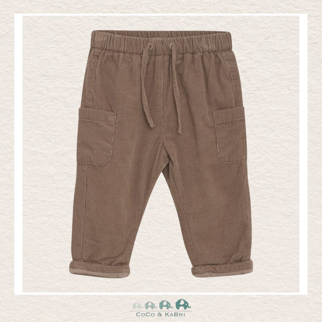 Minymo: Baby Boy Brown Corduroy Pants, CoCo & KaBri Children's Boutique