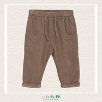 Minymo: Baby Boy Brown Corduroy Pants, CoCo & KaBri Children's Boutique