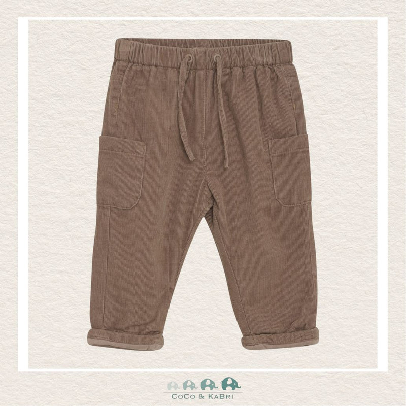 Minymo: Baby Boy Brown Corduroy Pants, CoCo & KaBri Children's Boutique