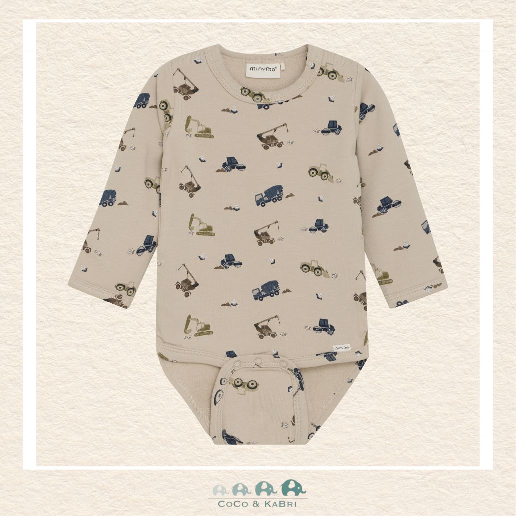 Minymo: Baby Boy Construction Diaper Shirt, CoCo & KaBri Children's Boutique
