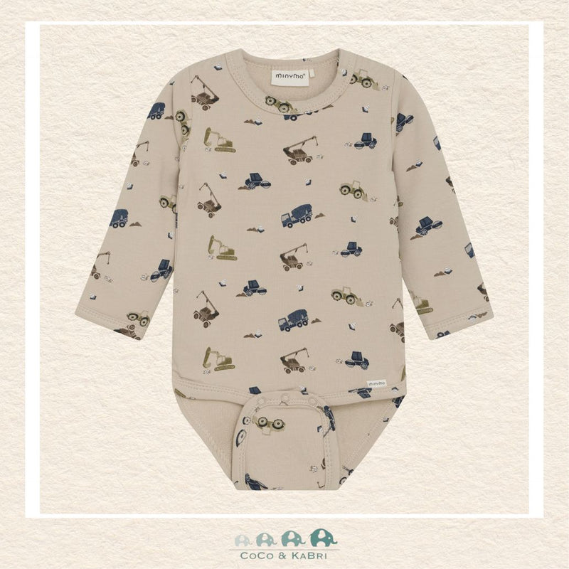 Minymo: Baby Boy Construction Diaper Shirt, CoCo & KaBri Children's Boutique