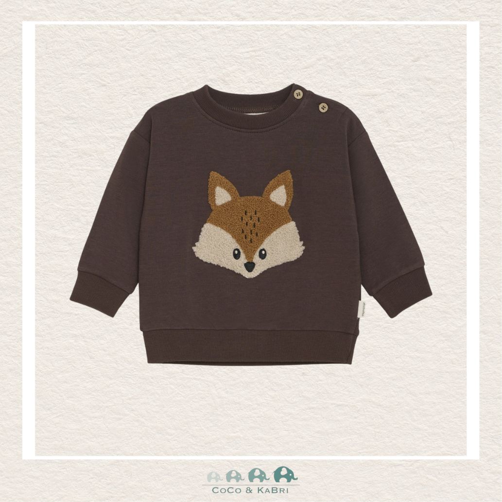 Minymo: Baby Boy Fox Sweatshirt, CoCo & KaBri Children's Boutique