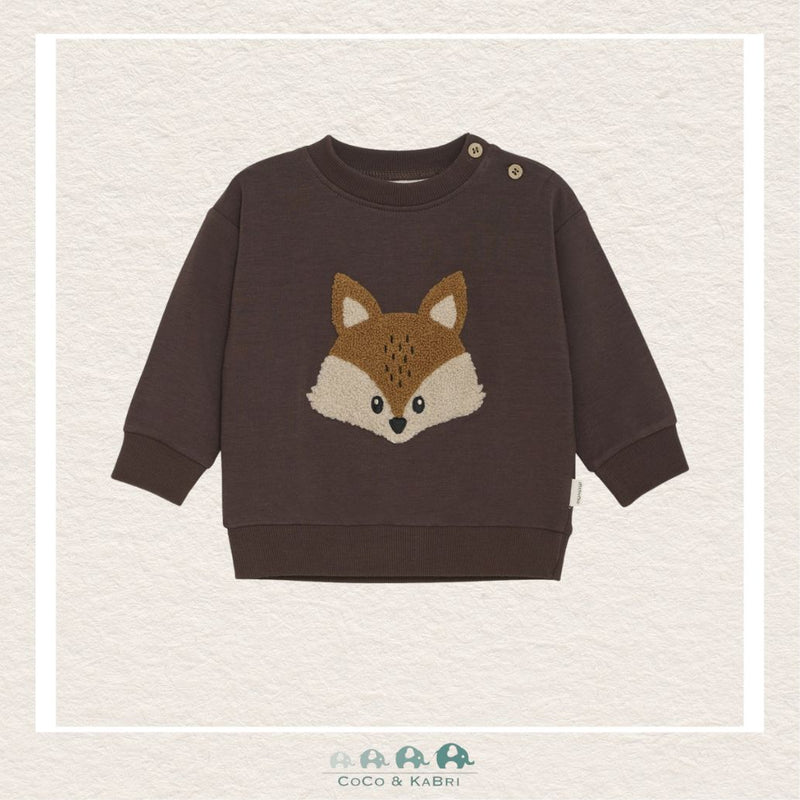 Minymo: Baby Boy Fox Sweatshirt, CoCo & KaBri Children's Boutique