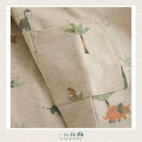 Minymo: Baby Boy Light Beige Romper, CoCo & KaBri Children's Boutique