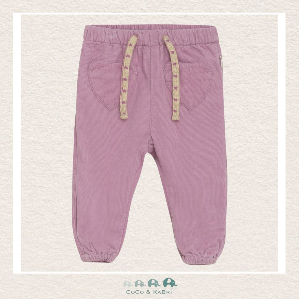 Minymo: Baby Girl Corduroy Pink Pants, CoCo & KaBri Children's Boutique
