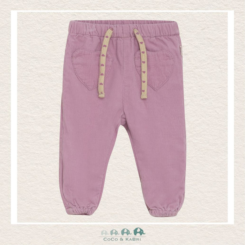 Minymo: Baby Girl Corduroy Pink Pants, CoCo & KaBri Children's Boutique