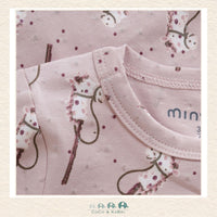 Minymo: Baby Girl Diaper Shirt - Hobby Horse, CoCo & KaBri Children's Boutique