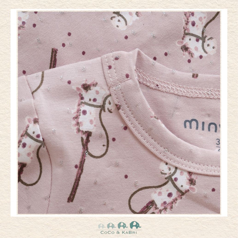 Minymo: Baby Girl Diaper Shirt - Hobby Horse, CoCo & KaBri Children's Boutique