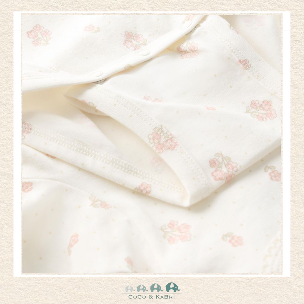Minymo: Baby Girl Diaper Shirt - Small Florals, CoCo & KaBri Children's Boutique, Brooks Alberta Canada