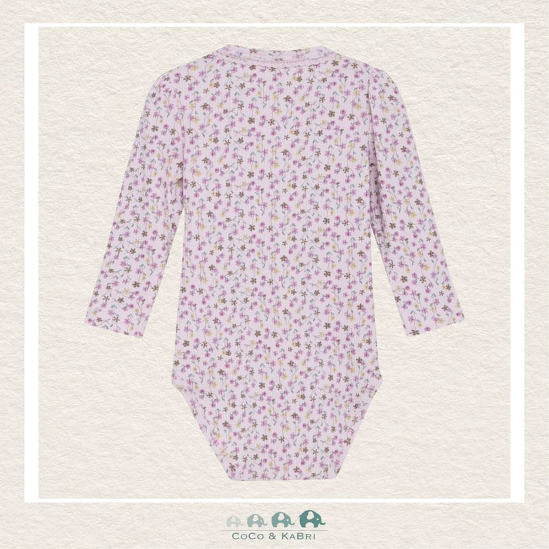 Minymo: Baby Girl Floral Diaper Shirt, CoCo & KaBri Children's Boutique