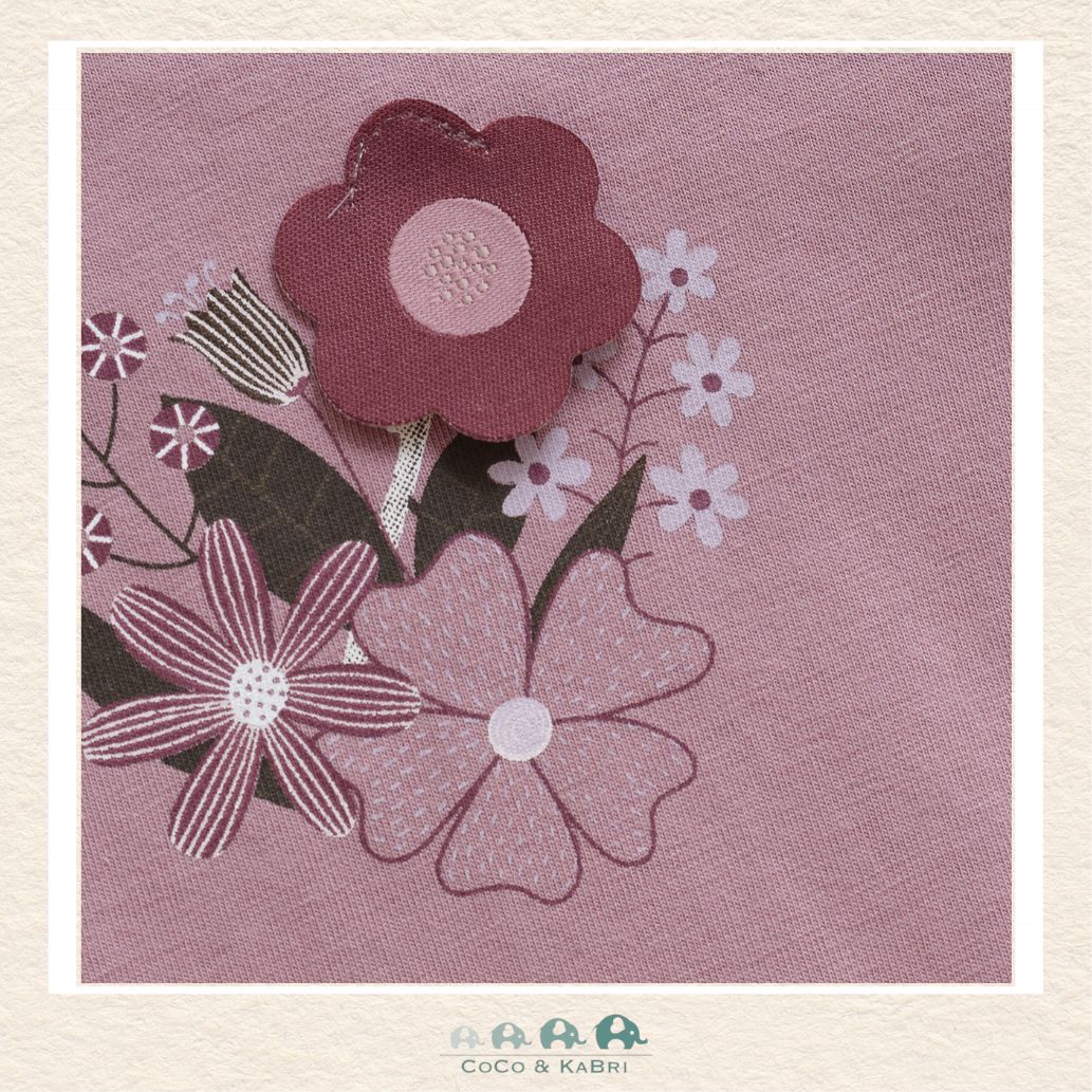 Minymo: Baby Girl Floral Diaper Shirt, CoCo & KaBri Children's Boutique