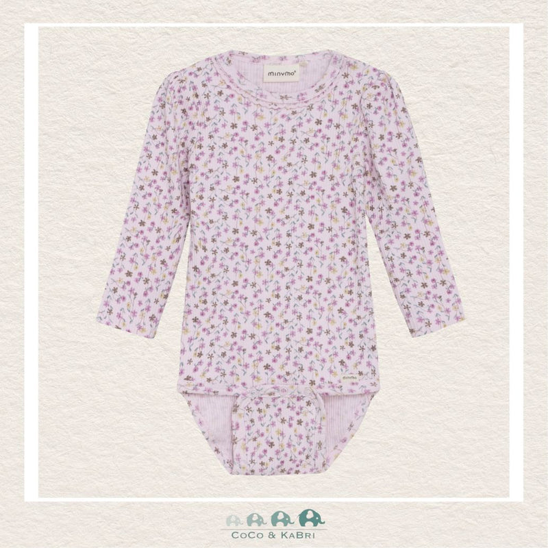 Minymo: Baby Girl Floral Diaper Shirt, CoCo & KaBri Children's Boutique