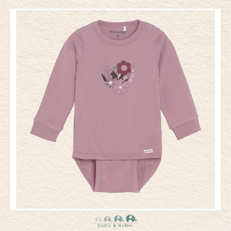Minymo: Baby Girl Floral Diaper Shirt, CoCo & KaBri Children's Boutique