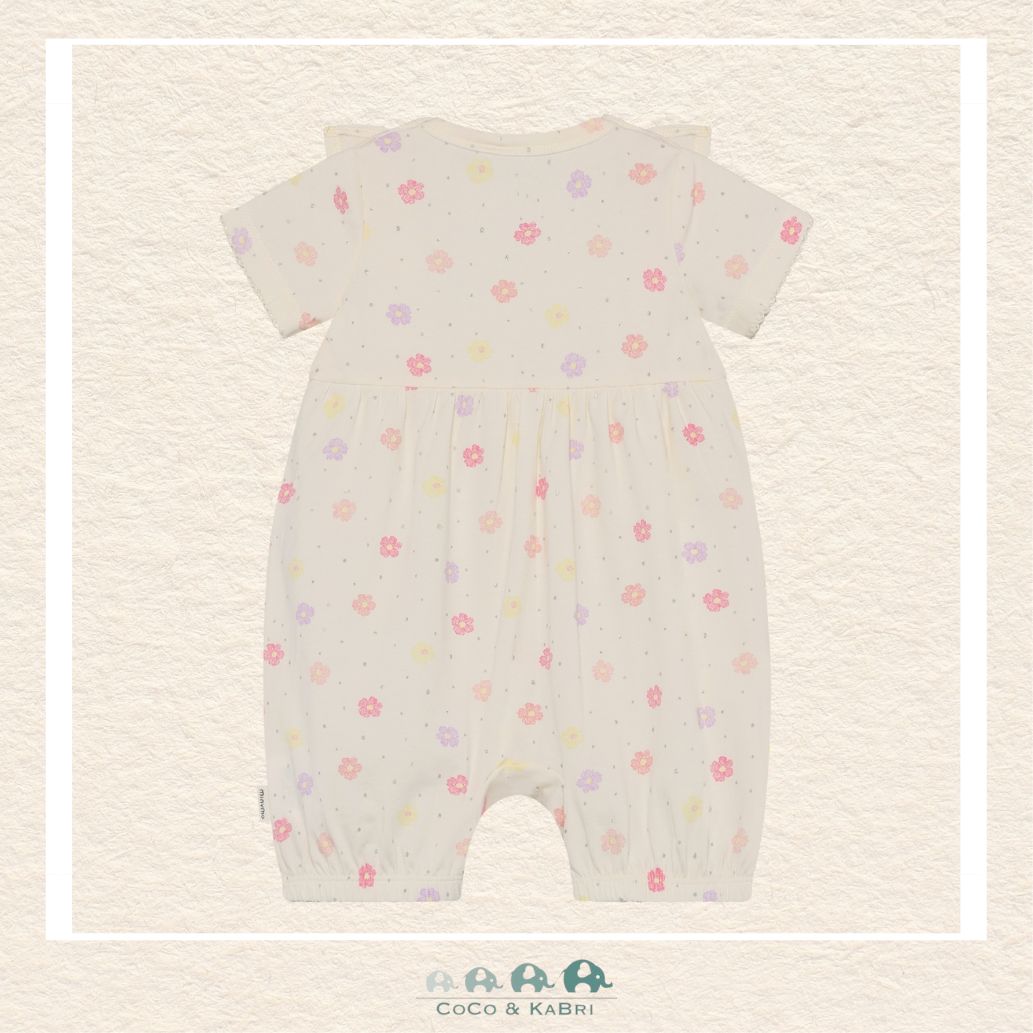 Minymo: Baby Girl Floral Romper, CoCo & KaBri Children's Boutique, Brooks Alberta Canada